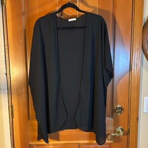 Soprano Open Sheer Kimono Style Cover-OS